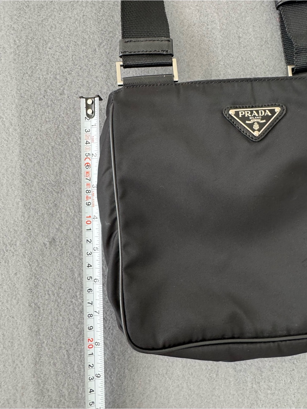 Prada Black Nylon Crossbody Messenger Bag - Picture 14 of 16